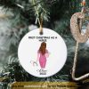 Santa's Favorite Nurse Christmas Ornament, Nurse Xmas Decorations