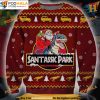 Santassic Park Ugly Christmas 3D Sweater, Funniest Ugly Christmas Sweater