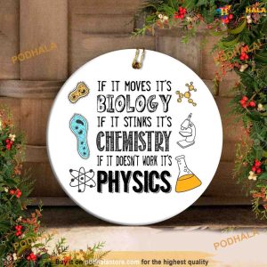 Science Christmas Ornament, Funny Family Christmas Ornaments