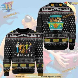 Scooby Doo Ugly Christmas Woolen Sweater, Funny Sweater