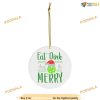 Season's Dink & Merry Ornament, Family Christmas Tree Ornaments