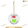 Season's Greetings Pickleball Ornament, Friends Christmas Ornaments