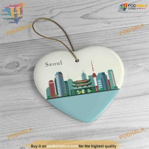 Seoul, South Korea Christmas Ornament, Friends Christmas Ornaments