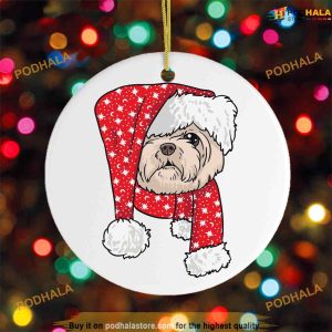 Shih Tzu Christmas Ornament, Custom Family Ornaments