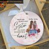 Sisters Christmas Keepsake, Personalized Family Ornaments