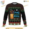 Sketchy Unisex Ugly Christmas Sweatshirt, Funny Xmas Sweater