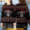 Skull Santa Ugly Christmas 3D Sweater, Funny Womens Christmas Sweater