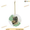 Sloth Ceramic Christmas Ornament, Funny Christmas Ornaments