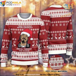 Snoop Dogg Before Christmizzle Ugly Sweater, Funny Sweater