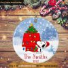 Snoopy Personalized Ornament, Funny Christmas Ornaments