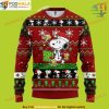 Snoopy Red Ugly Christmas Sweater, Funny Xmas Sweater