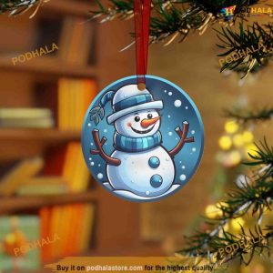 Snowman Family Christmas Ornaments, Friends Christmas Ornaments