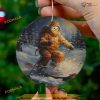 Snowman Series 6 Ceramic Ornament, Family Christmas Tree Ornaments