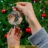 Snowman Series 7 Ceramic Ornament, Family Tree Decoration