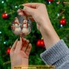 Snowman Series 8 Ceramic Ornament, Personalized Family Ornaments