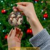 Snowman Series 9 Ceramic Ornament, Friends Christmas Ornaments