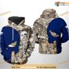 South Alabama Jaguars Camo Veteran Hunting NCAA 3D Hoodie, Sweatshirt, Shirt