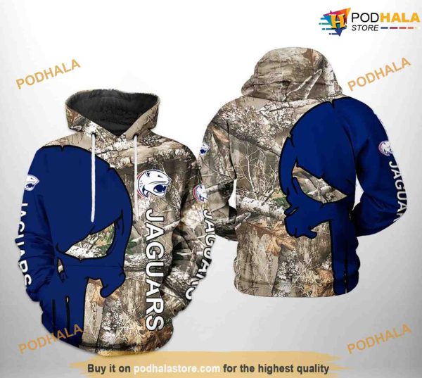 South Alabama Jaguars Camo Veteran Hunting NCAA 3D Hoodie, Sweatshirt, Shirt