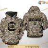 South Carolina Gamecocks Camo Veteran NCAA 3D Hoodie, Sweatshirt, Shirt