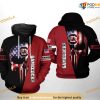 South Carolina Gamecocks US Flag Skull NCAA 3D Hoodie, Sweatshirt, Shirt