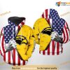 Southern Miss Golden Eagles US Flag NCAA 3D Hoodie, Sweatshirt, Shirt