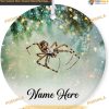 Spider Christmas Ceramic Ornament, Custom Family Ornaments