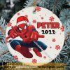Spiderman Custom Christmas Ornament, Disney Christmas Ornaments