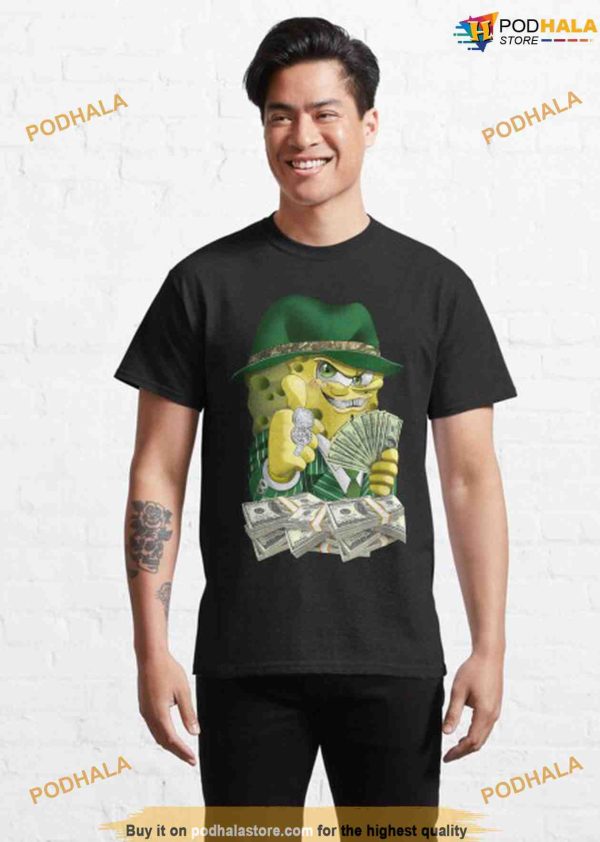 Spongebob Gangster Shirt For Women Men
