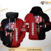 Stanford Cardinals US Flag Skull NCAA 3D Hoodie, Sweatshirt, Shirt