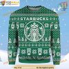 Starbucks Beer Drinking Christmas 3D Sweater, Funniest Ugly Christmas Sweater