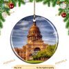 State Capitol Austin Texas Christmas Ornament, Custom Family Ornaments