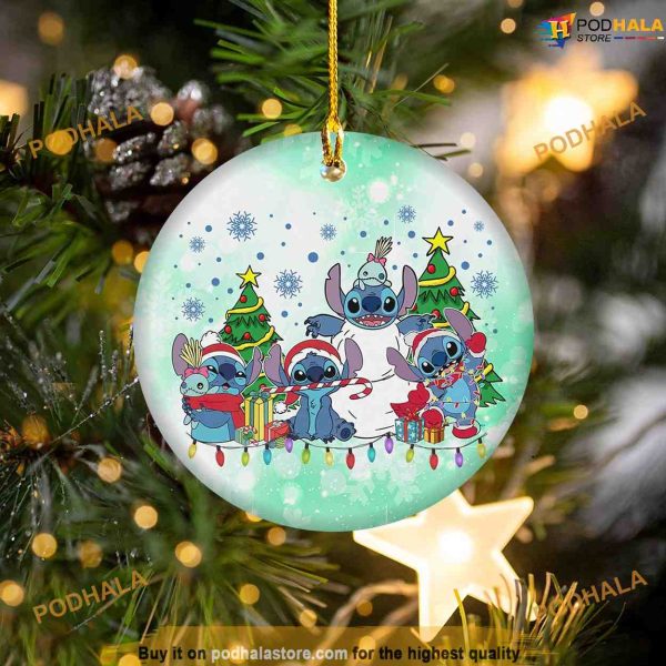 Stitch Christmas, Stitch Christmas Decorations, Lilo and Stitch