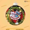 Stitch and Angel Ornament Personalized, Disney Couple Decor, Lilo and Stitch