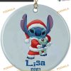 Stitch's 2023 Festive Ornament, Personalized Family Christmas Ornaments