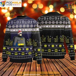 Superhero Batman Family Birthday Sweater, Creative Christmas Gifts