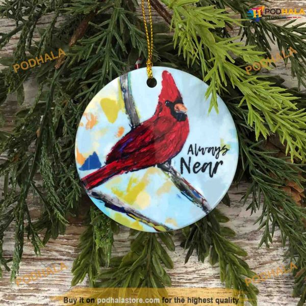 Sympathy Cardinal Christmas Ornament, Friends Christmas Ornaments