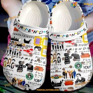 TV Series Friends Crocs Classic Clogs Shoes For Adults Kids