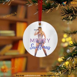 Taylor Christmas Tree Ceramic Ornament