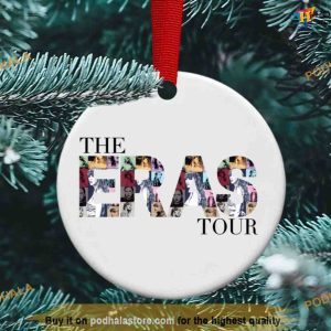 Taylor Era's Tour Christmas Ornament, Customized Tour Edition