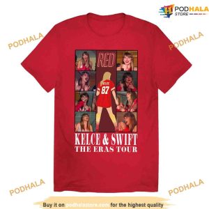 Travis Kelce Eras Shirt Sweatshirt Hoodie Mens Womens Loving Him Was Red  Tshirt Taylor Swift And Travis Kelce At Eras Tour T Shirt 87 Jersey Kansas  City Chiefs Football Shirts - Laughinks