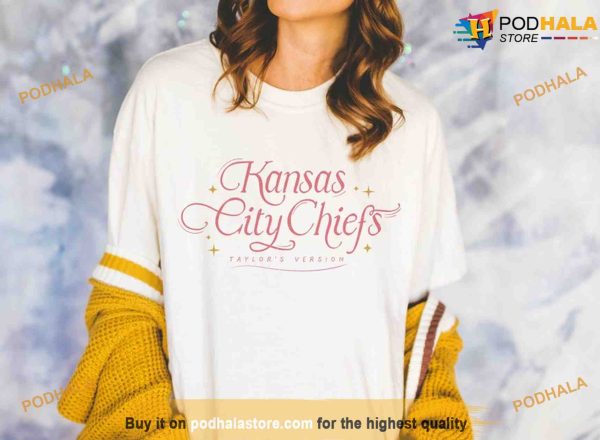 Taylor Swift’s Kansas City Chiefs Version Shirt Edition