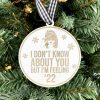 TaylorSwift Ornament, Swiftie Christmas Decoration