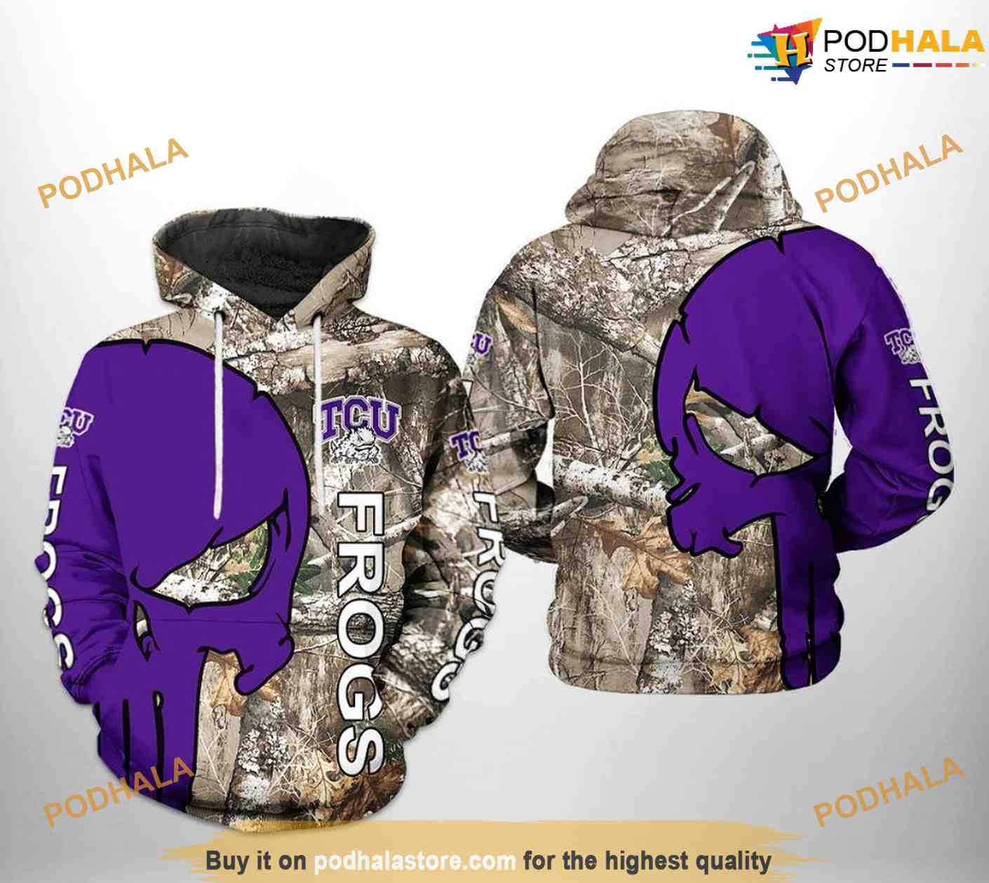 Minnesota Vikings NFL Camo Team 3D Hoodie - T-shirts Low Price