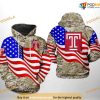 Temple Owls US Flag Camo Veteran NCAA 3D Hoodie, Sweatshirt, Shirt