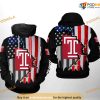 Temple Owls US Flag NCAA 3D Hoodie, Sweatshirt, Shirt