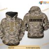 Tennessee Volunteers Camo Veteran NCAA 3D Hoodie, Sweatshirt, Shirt