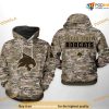 Texas State Bobcats Camo Veteran NCAA 3D Hoodie, Sweatshirt, Shirt