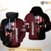 Texas State Bobcats US Flag Skull NCAA 3D Hoodie, Sweatshirt, Shirt