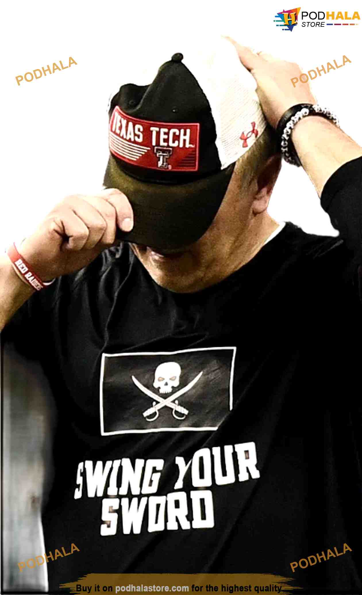 Texas Tech Joey McGuire Swing Your Sword Shirt Texas Tech Joey McGuire Swing Your Sword Shirt