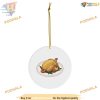 Thanksgiving Turkey Shapes Ornament, Personalized Family Ornaments